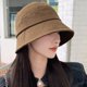 thumbnail image 5 of Sombrero de pescador para mujer, estilo algodón, unisex, moderno, ligero, para exteriores, divertido, para verano, vacaciones en la playa, 5 of 6