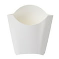 thumbnail image 2 of Bio Tek 2 oz White Paper Fry Cup / Snack Container - 4" x 2 3/4" x 3 1/2" - 100 count box, 2 of 10