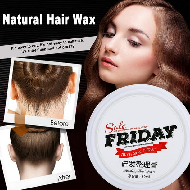 Cera para peinar el cabello Pomada para peinar el cabello Cera para modelar el cabello 30ml Cera para el cabello natural Pomada para peinar el cabello a base de agua Cera para ANGGREK Otros