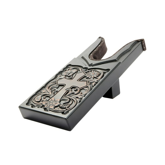 Boot Barn Unisex Tooled Cross Jack Dark Brown One Size