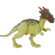 Mattel Jurassic World Wild Pack Dracorex Herbivore Action Figure, with Movable Joints, Realistic Sculpting and Attack Feature (3.88")