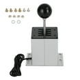 thumbnail image 3 of 7+R Simulateur USB H Levier de Vitesses pour Logitech G29 G920 Volant PC Blanc, 3 of 12