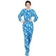 Fun Vêtements Womens Fun Imprime Pieds Pied d'Une Seule Pièce Pyjama – image 2 sur 2