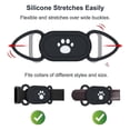 thumbnail image 3 of Dog Collar Holder, 2 Pack Waterproof Anti-Lost Silicone Case for Galaxy Smart Tag 2 for Pet Collars, 3 of 5