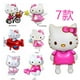 thumbnail image 4 of Hellokittys-globos rosas de dibujos animados de Anime, suministros de decoración para fiesta de cumpleaños para niños, arreglo de habitación, fiesta de boda Kawaii, vacaciones, 4 of 5
