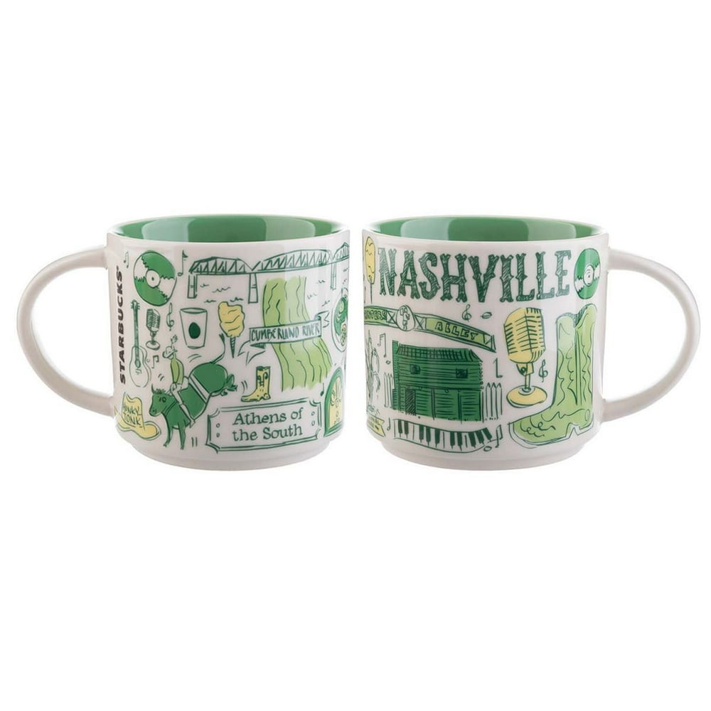 Starbucks Been There Series Collection Nashville Coffee Mug New With
