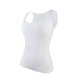 thumbnail image 1 of Qarigey Chaleco adelgazante de verano para mujer, camisetas de apoyo para el pecho para entrenamiento de ejercicio para mujer, ropa deportiva Camisetas sin mangas Blanco SG, 1 of 6