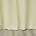 thumbnail image 3 of Quality Home Basic Thermal Blackout Curtains - Back Tab/Rod Pocket - Beige - 40"W X 84"L (Set Of 2 Panels), 3 of 4