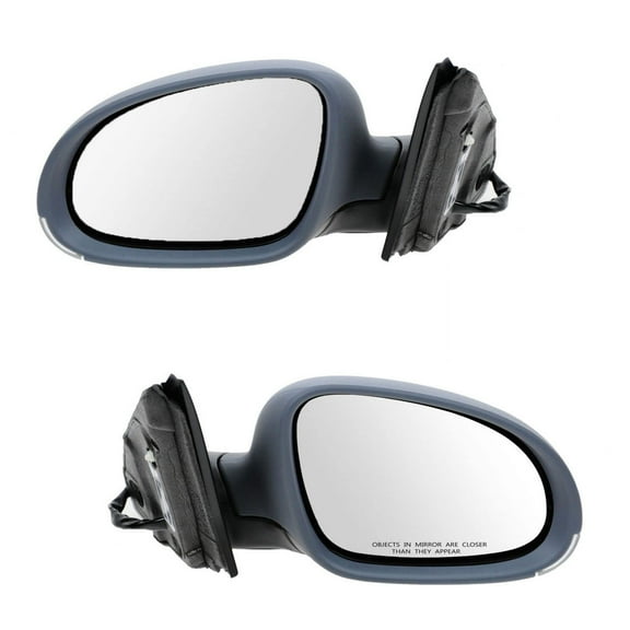 TRQ Mirror Power Heated Turn Signal Paint To Match Pair Set for VW Jetta NEW MRA09286 Fits select: 2005-2007,2009-2010 VOLKSWAGEN JETTA