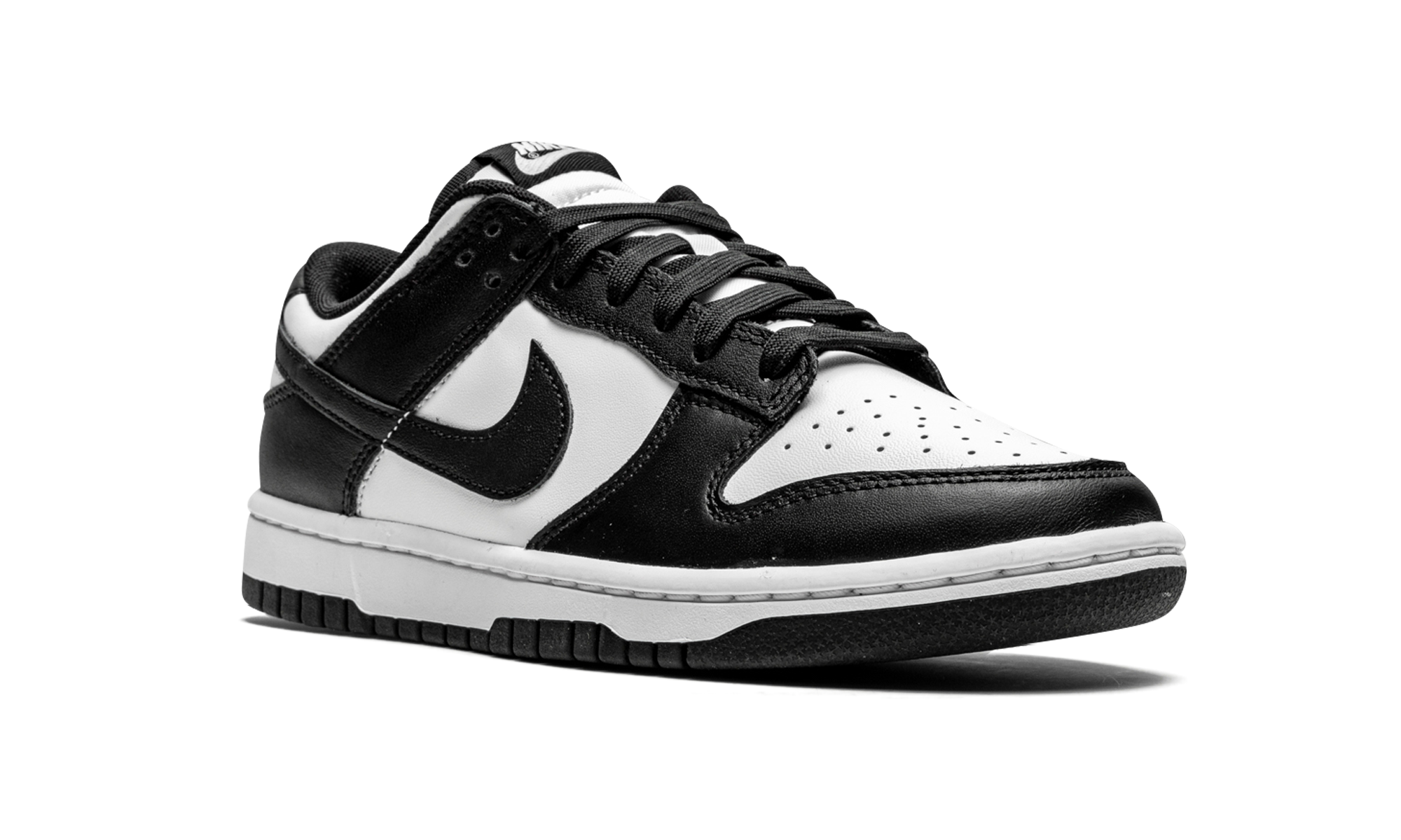 Nike Dunk Low Retro Men's Sneakers Black White photo 7