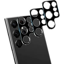 Camera Lens Protector for Samsung Galaxy S23 Ultra, 3 Pack Camera Protector Tempered Glass Lens Cover Film[Case Friendly][Scratch-Resistant][Easy Installation]
