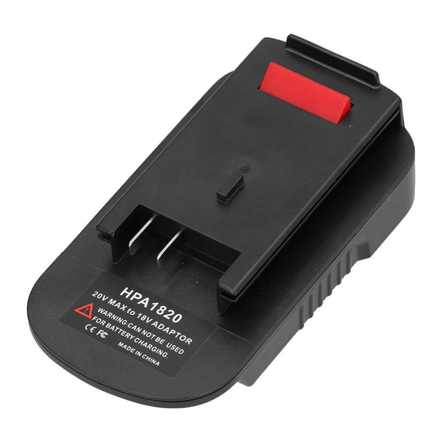 HPA1820 Adapter, Battery Converter Durable Sturdy Small Lightweight and Portable Wear and for Lithium Battery Adapter Converter