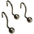 thumbnail image 1 of Popular Bath Crochets de Rideau de Douche en Métal Orbe, Pack de 12, 1 of 4