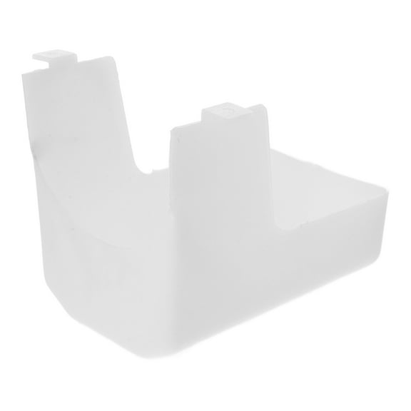 QIFULL Replacement Parts Range Hood Light Cover Plastic White Homeowners Kitchen Use 1Pack