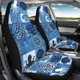 thumbnail image 4 of XYZCANDO Car Seat Cover Stretchy Fabric Car Seat Covers Car Accessories Anti-Slip Non-Slip Auto SUV, Octopus Patchwork, 4 of 10
