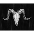thumbnail image 2 of Harper, Ethan 32x26 White Modern Wood Framed Museum Art Print Titled - Rustic Ram Mount I, 2 of 4