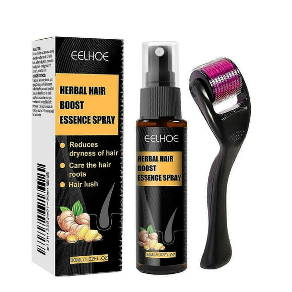 Herbal Hair Essence Spray,Prevent Falling Hair And Scalp Moisturizing And Nourishing Solution