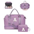 thumbnail image 1 of Bolso de fin de semana con iniciales Vogewood para adolescente con compartimento para zapatos, 1 of 7