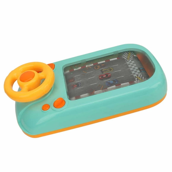Racing Car Toy Steering Wheel, Musical Steering Wheel Toys 10 Music Options Funny USB Interface Plastic for Outdoor