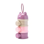 Grofry Baby Milk Powder Storage Box Portable Multi-layer Feeding Box Food Storage Container for Infant