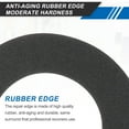 thumbnail image 4 of Uxcell Black 6.5 Inch EVA Foam Speaker Edge Surround Rings Replacement Parts for Speaker Repair or DIY 4 Pcs, 4 of 6