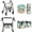 Beach Turtle, variant on ZUXONGSY 3 Pcs Rollator Walker Seat and Backrest Cover Kit, Cow Print Highland CowDetachable Rollator Underseat Storage Bag, Lightweight Washable Walker Replacement Accessories for Seniors