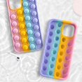 thumbnail image 2 of Lewinsky iPhone XS Pop It Case Apple series decompression rodent extermination pioneer silicone mobile phone case, 2 of 4