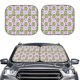 thumbnail image 2 of Balery Happy Frogs1 Parasol para parabrisas de coche de 2 piezas | Parasol plegable para parabrisas delantero de coche para la mayoría de sedanes-Small, 2 of 6