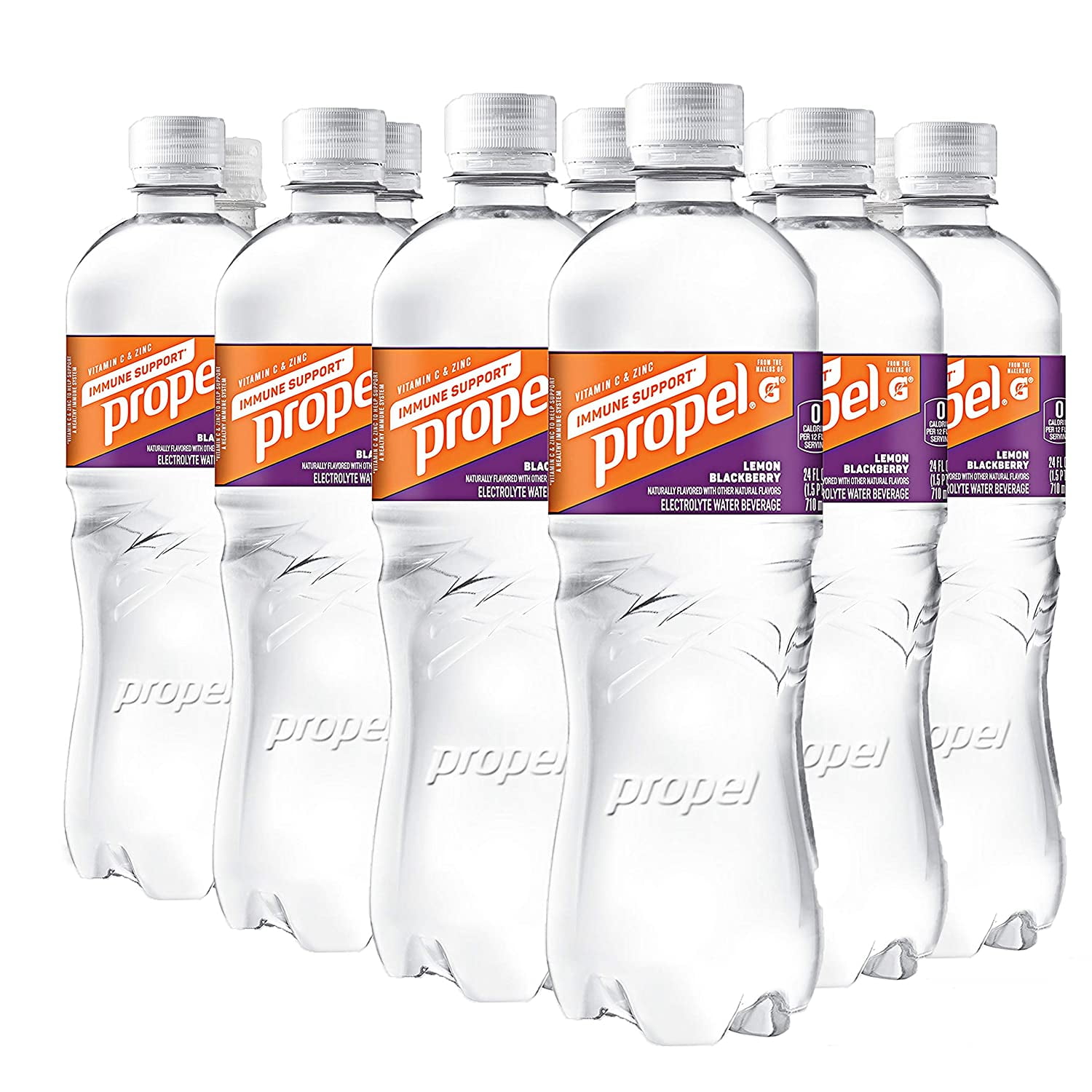 Propel Immune Support with Vitamin C + Zinc, Lemon Blackberry, 24oz