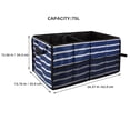 thumbnail image 2 of unbranded Car Cargo Organizer Bolsa De Almacenamiento Para Maletero De Con Compartimentos Duraderos, 2 of 8