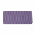 thumbnail image 1 of Abstract Computer Mouse Pad, Modern Polka Dots Ring Shaped Ornamental Colorful Creative Ethnic Rounds, Rectangle Non-Slip Rubber Mousepad X-Large, 35" x 15", Violet Multicolor, by Ambesonne, 1 of 2