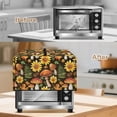 thumbnail image 5 of FOR U DESIGNS Mushroom Sunflower Pattern Microwave Oven Dust Cover Portable Shield for Countertop Appliances Stain Resistant Microwave Oven Grill Covers Protector Home Decor-S, 5 of 8