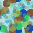 thumbnail image 1 of Ahgly Company Machine Washable Indoor Square Transitional Turquoise Green Area Rugs, 5' Square, 1 of 7