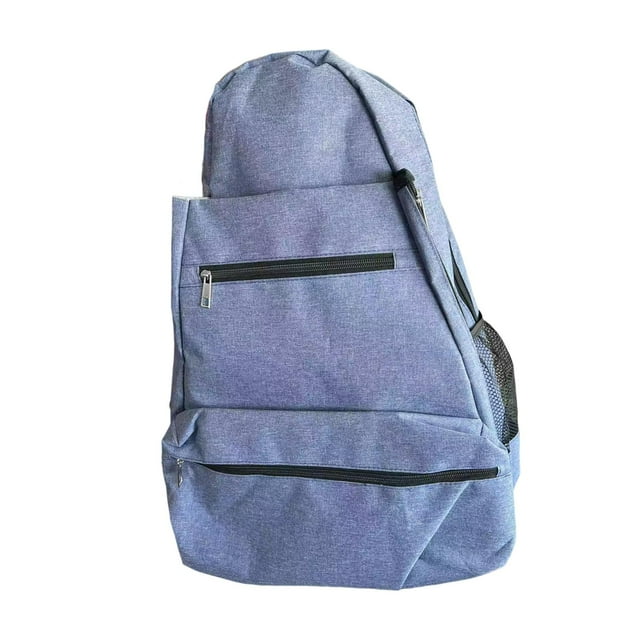 Siruishop Tennis Backpack Breathable Rucksack Carrying Case Badminton Racquet Backpack blue violet