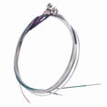 thumbnail image 1 of A Set of Violin Strings E-A-D-G Core Aluminum Alloy Steel Strings Wound Stringed Musical Instrument Parts, 1 of 6