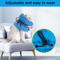 thumbnail image 4 of Cat Recovery Collar, Soft Adjustable Cat Cone Collar, Breathable Cat Neck Protective Collar After Surgery Stop Licking, Elizabethan Collar, Lightweight Waterproof Pets Cone Alternative(S), 4 of 7