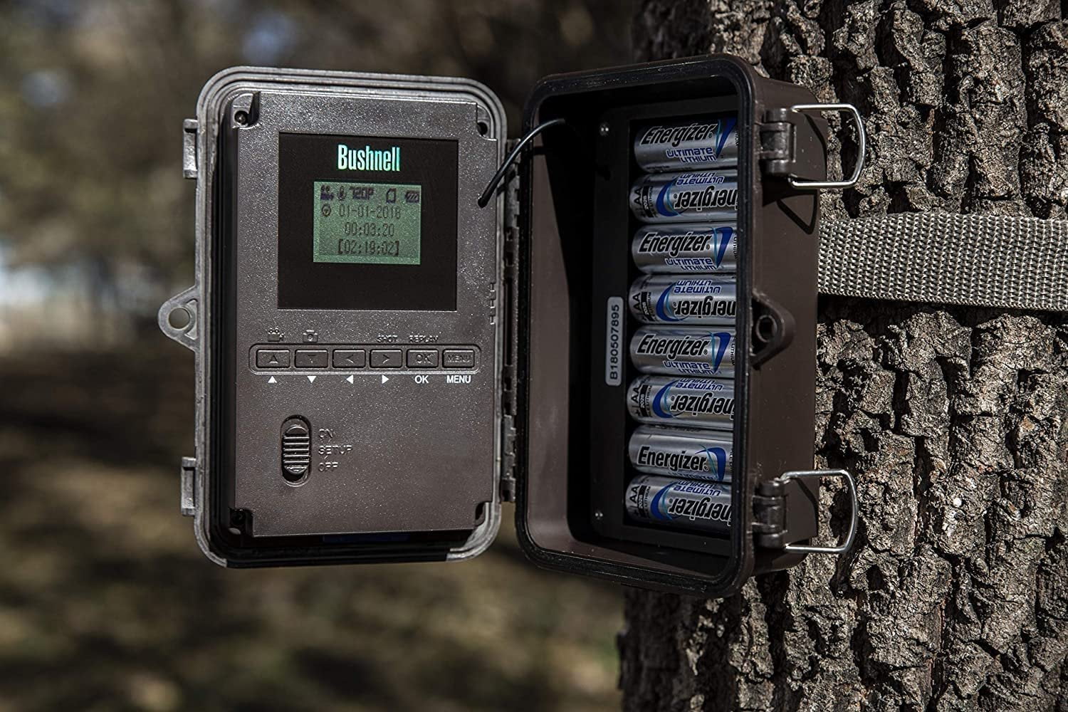 Bushnell Trophy Trail Camera, 20MP Low Glow Hunting Game Camera