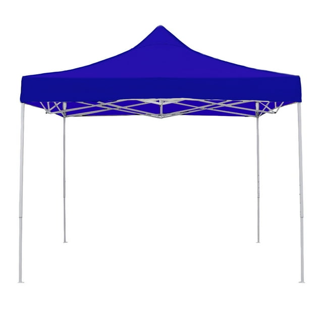 Toldo plegable ilios innova acero reforzado 3x3 azul
