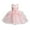 Pink, variant on Odeerbi Girls Dress Baby Girls Clothes Toddler Kid Lace Sleeveless Princess Gown Party Tulle Dress Clothes Blue