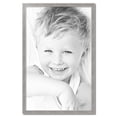 thumbnail image 2 of ArtToFrames 28" x 44" Classic Silver Picture Frame, 28x44 inch Silver Wood Poster Frame (WOM-4926), 2 of 7