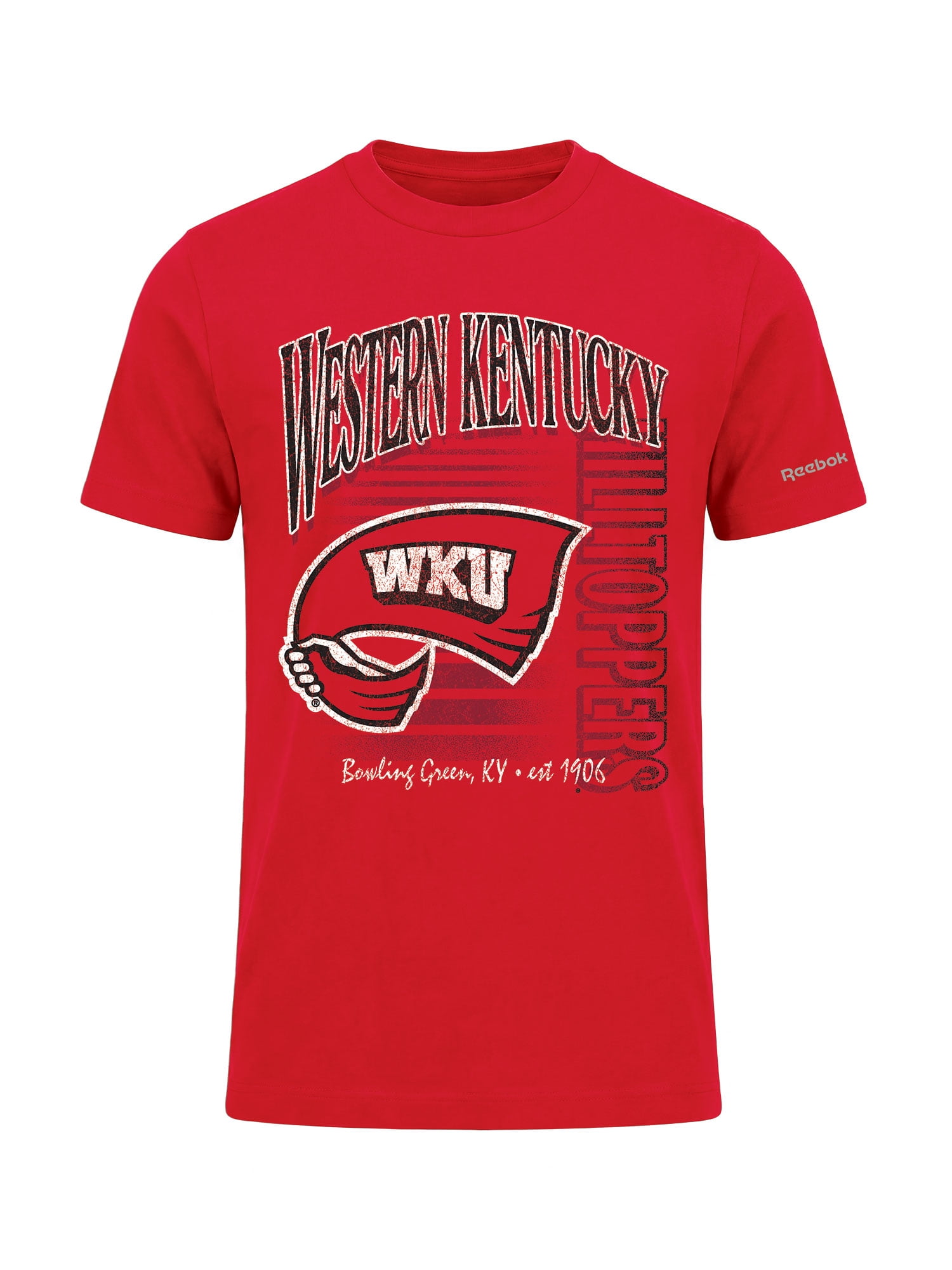 Western Kentucky Hilltoppers Reebok Mens Crew Neck Short Sleeve T-Shirt