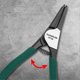 thumbnail image 4 of TUOSEN 4Pcs Circlip Pliers Set 7Inch Long Nose Plier Staight Bent Plier Inner Outer Retaining Snap Ring Remover Tool, 4 of 5
