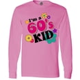 thumbnail image 3 of Inktastic I'm a 60's Kid 1960's Style Colorful Flowers Long Sleeve T-Shirt, 3 of 5