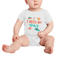thumbnail image 2 of I Need My Space Funny Baby Girl Boys Romper, 2 of 5