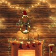 thumbnail image 1 of Decoraciones de Navidad, Decoraciones Del Decoración de Decoración de de Navidad Iluminada C Bufanda gris Baoblaze corona de la puerta de entrada, 1 of 8