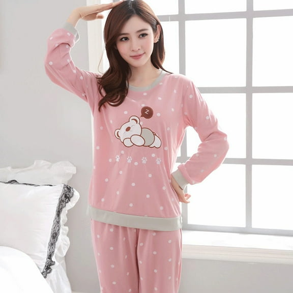 Toyvian pajamas women Pajamas Set Pink 1 Set for Comfortable Sleep