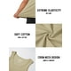 thumbnail image 5 of Camiseta sin mangas TACVASEN de algodón para gimnasio, sin mangas, color caqui, para hombre, 5 of 6