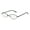 black, variant on NEW VERA WANG V110 WOMENS/LADIES CAT EYE FULL-RIM CHROME / BLACK CAT EYE "SCHOOL TEACHER" LOOK FRAME DEMO LENSES 49-17-135 EYEGLASSES/GLASSES