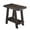 Brown, variant on YWEN Furniture Athens Contemporary Two-Tone Wood Shelf Side Table