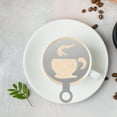 thumbnail image 2 of 4pcs Stencils for Coffee Washable Coffee Stencils DIY Cartoon Cappuccino Stencils Coffee Making Tools, 2 of 9